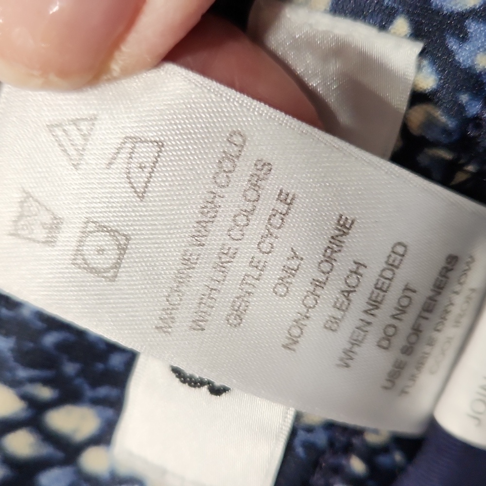 GREG NORMAN Stylish Blue Patterned SKORT - Picture 4 of 7